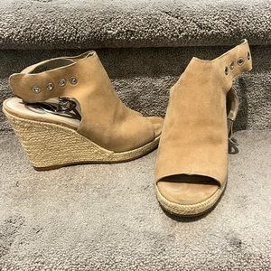 The Wishbone collection wedge espadrilles/sandals